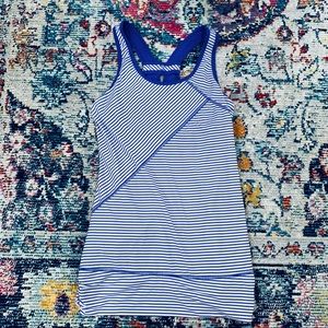 Tek Gear Yoga Striped Workout Tank Top